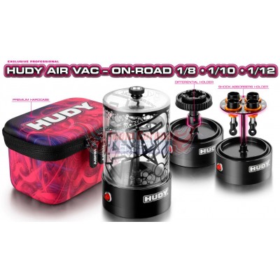 HUDY 104002 Air Vac - Vacuum Pump – 1/8 /10 1/12 On-Road